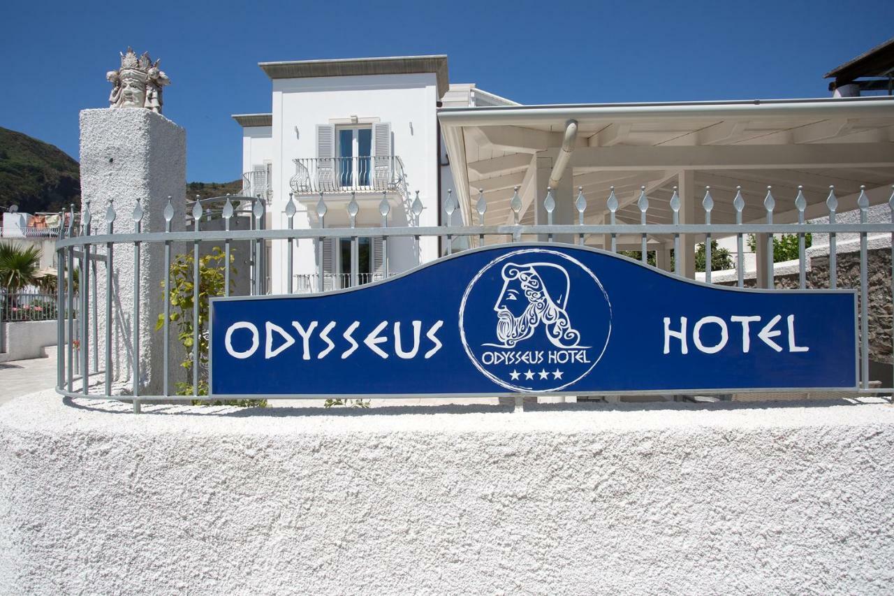 Odysseus Hotel Lipari  Bagian luar foto