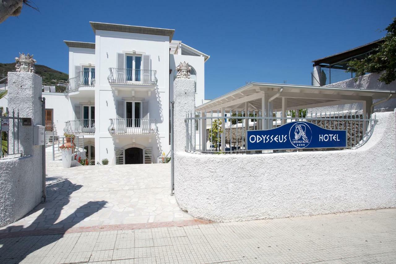 Odysseus Hotel Lipari  Bagian luar foto